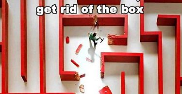 get rid of the box