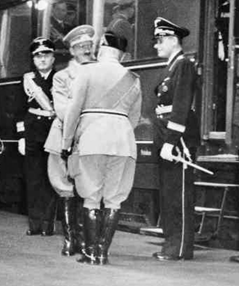 mussolini hitler