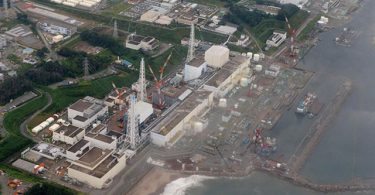 Fukushima Plant Ariel View
